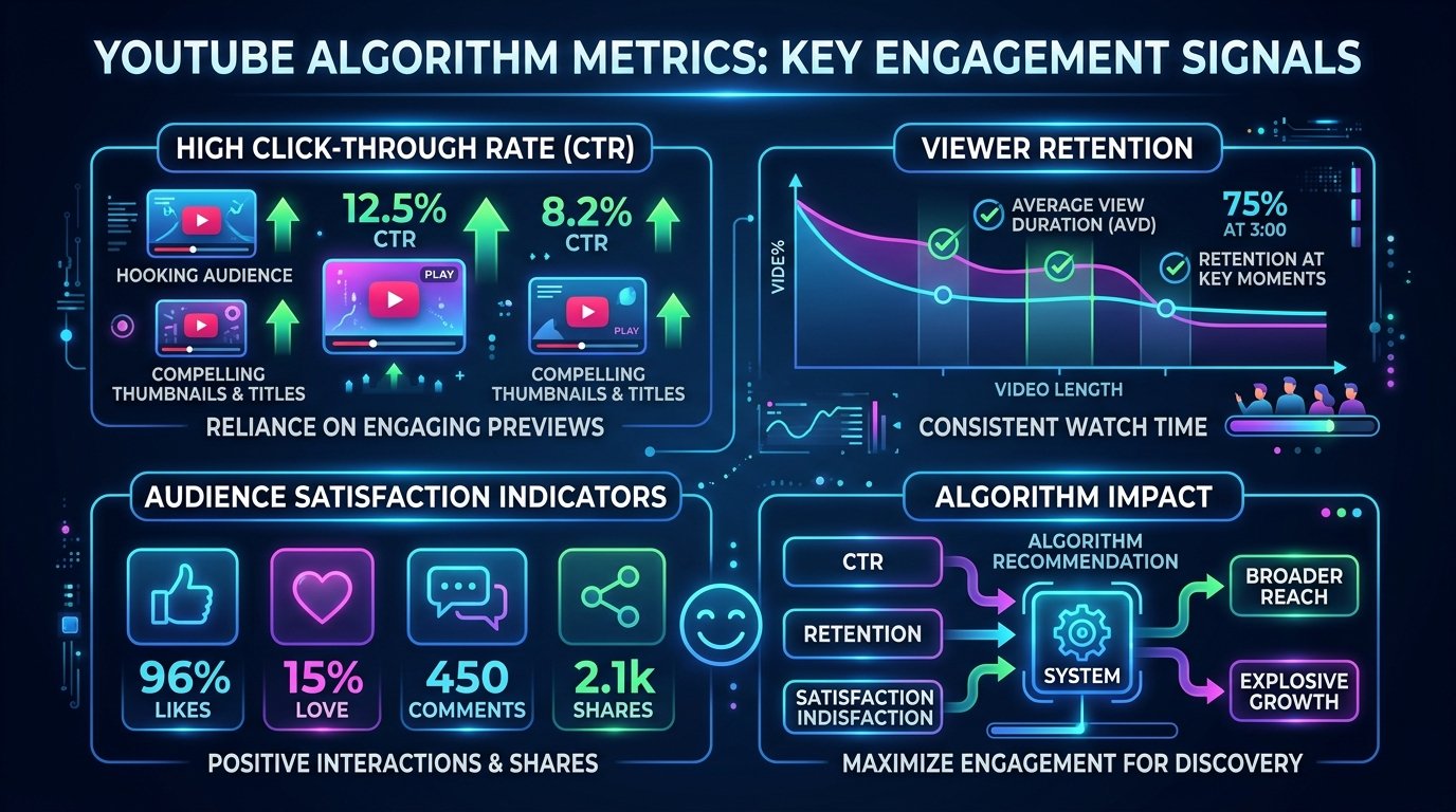 Figure 2: Algorithmic Ranking Signals & Neural Network Recommendation Weights